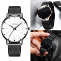 Miniatyrbild 6 av 10: GENEVA Armbandsur Kvarts Black&Rose Gold