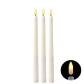 Miniatyrbilde 8 av 10: 6 stk Lange LED Lys Flammeløse Lys STORT Black