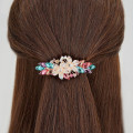 Pikkukuva 6 / 10: Crystal Flower Hair Clips Hair Barrettes RED Red
