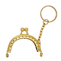 Pikkukuva 1 / 10: Kukkarokehys Kiss Clasp Kukkaro lukkokehys KULTA gold