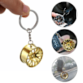 Pikkukuva 9 / 10: Wheel Tire Style Keychain Wheel Hub Key Ring MULTICOLOR Multicolor