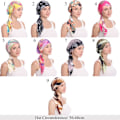 Miniatyrbillede 2 af 10: Blød Turban Hat Indre Hijabs 7 7 7