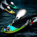 Miniatyrbillede 5 af 10: 2 Stk Fisketur Bionic Agn E-13G E-13G E-13g
