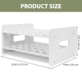Miniatyrbillede 2 af 7: Desktop Marker Opbevaringsstativ Reagensglas Opbevaringsstativ Saks Stativ