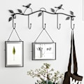 Pikkukuva 5 / 8: Leaf Bird Hook Avainkoukku VALKOINEN White