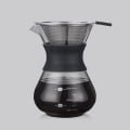 Miniatyrbillede 7 af 10: Håndbrygget Kaffekande Glas Kaffekande 200MLMED FILTER MED 200mlWith filter