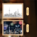 Miniatyrbilde 1 av 10: Light Painting Night Luminous 5 5 5