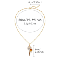Pikkukuva 2 / 10: Boho Conch Shell Kaulakoru Natural Seashell Riipukset 3 3 3