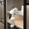 Miniatyrbild 1 av 10: Simulering Katt hängande prydnader Realistiska docka djur D