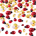 Pikkukuva 1 / 5: Resin Charm Mini Resin Charm Resin Bees