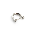 Miniatyrbilde 4 av 10: Solid karabinkrok D buestifter 9MMSHINY OVERFLATE BLANKENDE OVERFLATE 9mmShiny Surface