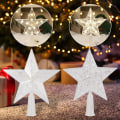 Miniatyrbillede 5 af 7: 2 Stk Jul LED Lys Femtakket Stjerne STIL 2-WAVE PRIK Style 2-wave dot