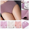 Pikkukuva 7 / 10: Kuukautisalushousut Plus Size -puuvillahousut 4XLHARMAA 4XLGrey