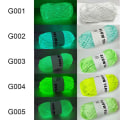 Miniatyrbild 3 av 11: Luminous Chunky Garn Glöd i Mörkret G001 G001
