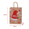 Miniatyrbild 3 av 10: 10 st julpapperspåse presentförpackningar STIL 4 STIL 4 Style 4