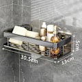 Miniatyrbillede 3 af 10: Håndklædestativ Toilet Opbevaringsstativ SORT ENKEL SINGLE Black Single-Single