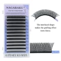 Miniatyrbillede 4 af 10: YY Shape Triple Split Tips MIX 8-15MMCURL C CURL C Mix 8-15mmCurl C