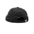 Miniatyrbillede 1 af 10: Brimless Docker Cap Skullcap Hatte SORT black