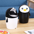 Miniatyrbillede 9 af 10: Desktop skraldespand Penguin skraldespand SORT Black