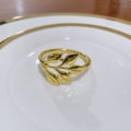 Miniatyrbillede 10 af 10: Servietringe Servietspænde GULD gold
