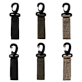 Miniatyrbild 6 av 10: 4st Webbing Ryggsäck Rem Quickdraw Karbinhake ARMY GREEN Army Green Style 2-Style 2