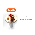 Miniatyrbillede 1 af 6: Lasersvejsedyse Svejsebrænder DOBBELT LAG 2,0MM DOBBELT Double Layer 2.0mm
