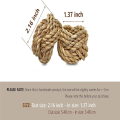 Miniatyrbillede 2 af 10: 12 stk vævede servietringe Servietringe Bulk 12 STK 12 STK 12 pcs
