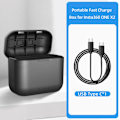 Miniatyrbilde 1 av 10: Batteriladeboks Lader Batterioppbevaringsboks Black