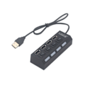 Miniatyrbillede 9 af 10: USB HUB Adapter SORT black