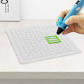 Miniatyrbild 9 av 10: 3D Penna Matta 3D Utskriftsmatta VIT white