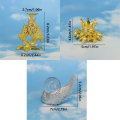 Miniatyrbilde 2 av 10: Ugleskjermholder Krystallkulebase H H H