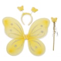 Miniatyrbilde 1 av 6: 3 stk/sett Fancy Dress Glitter Butterfly STIL 7-3 STK/SETT STIL Style 7-3pcs/set