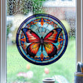 Miniatyrbild 5 av 10: Elektrostatisk dekal för fönsterglas 02 02 02
