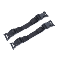 Miniatyrbillede 7 af 10: 2 Stk Tactical MOLLE Stroppe Kompressionsstropper SORT Black