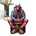 Pikkukuva 8 / 10: Roll Skeleton Band Figurines Skull Crafts C C C