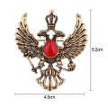 Pikkukuva 2 / 10: 2kpl Eagle Badge Rintaneula Siipipinta GOLD GOLD Gold