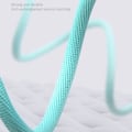 Miniatyrbilde 9 av 10: 2 stk Datakabel Ladekabel HVIT TYPE C TYPE C White Type C-Type C