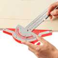Miniatyrbilde 3 av 10: Woodworker Edge Linjal Gradestokk Vinkelsøker 10INCH 10inch