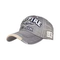 Broderi Baseball Kepsar Distressed Faded Cap GRÅ grey