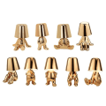 Miniatyrbillede 10 af 10: Bordlampe Golden Man 8059 8059 8059