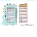 Miniatyrbild 1 av 6: Checklista Board Check List Memo Board Chart Memo
