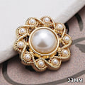 Miniatyrbilde 7 av 10: Metall Rhinestone Buttons Skjorte Buttons 23MMC C 23MMC