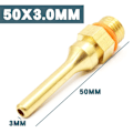 Pikkukuva 1 / 10: Liimapistoolin suutin sulate Liimapistoolin suutin 50X3.0MM 50x3.0mm