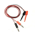 Miniatyrbillede 2 af 4: 4 mm prøvekrog clips Banan stik testledninger Multimeter test
