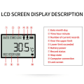 Miniatyrbillede 9 af 10: Temperatur Data Logger Temperatur Recorder RC-60 RC-60 RC-60