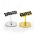 Miniatyrbild 9 av 10: Pris Visa Taggar Stativ Ram Etikett SILVER HEXAGONAL HEXAGONAL silver Hexagonal-Hexagonal
