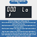Miniatyrbilde 10 av 10: Batterikapasitetsindikator Digital voltmeter D D D