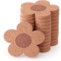 Pikkukuva 1 / 7: 12 kpl Paksut korkkilasinaluset Pienet kukkaeristysmatto 12 kpl 12pcs