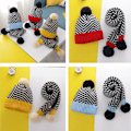 Miniatyrbild 7 av 9: Barnmössa Scarf Set Cover Huva Scarf BLÅ blue