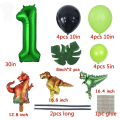 Pikkukuva 1 / 10: Dinosaurusteema Ilmapallot Sarjakuva Dragon Column 1 1 1
